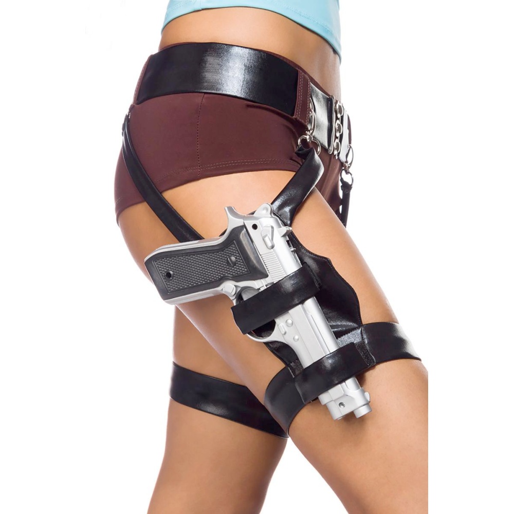 Mask Paradise - Holster Ceinture de costume - Noir